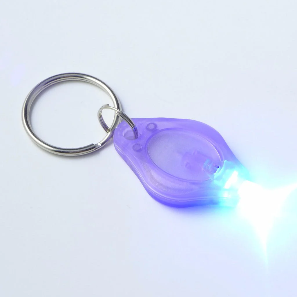 LED Flashlight Keychain